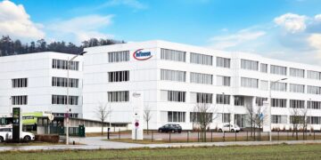 In Linz wurde ein großvolumiger Büro- und Forschungshub gedreht. Vermietet ist er an Infineon. Foto: ZEHA Real