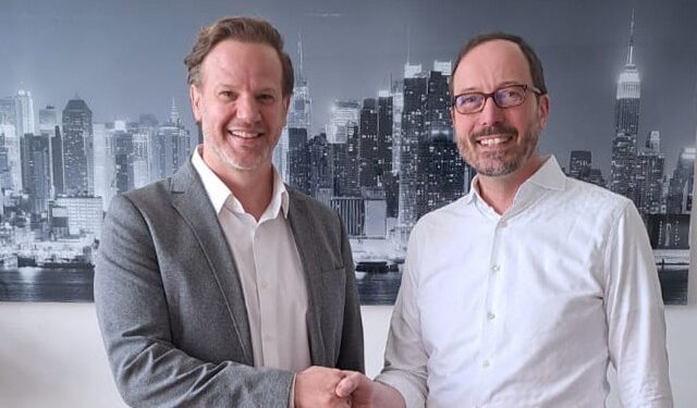 Johann Rath (links) folgt im DREA-Vorstand Jörg Buß (rechts) nach. Foto: DREA