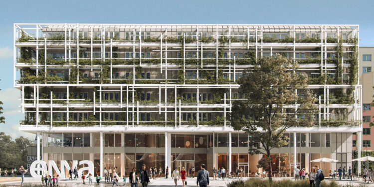 Das Enna ist eines der wenigen Bürogebäude, die heuer in Wien fertiggestellt werden. Bild: Art-Invest