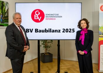 Österreichische GBVs stellten 2025 11.900 Wohnungen fertig
