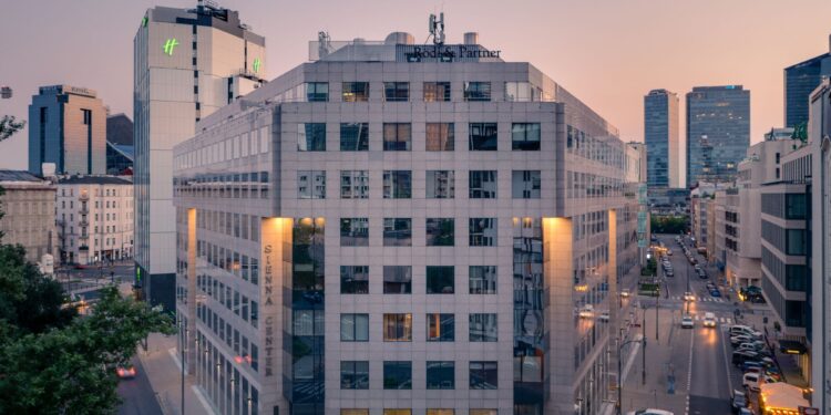 Die CA Immo hat das Bürogebäude "Sienna" an den AYA Properties Fund verkauft. Bild: CA Immo