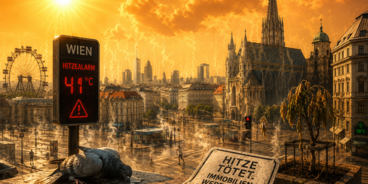 Es ist heiß. Richtig heiß. Abkühlung ist dringend notwendig. Bild: Dall-E/OpenAI