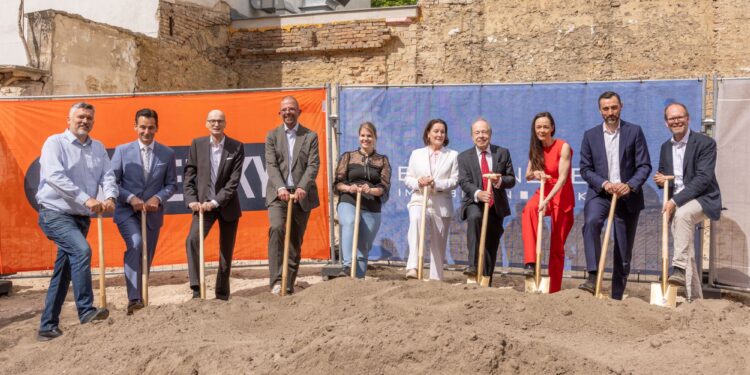 Die BIP Immobilien Development hat den Bau eines Wohnprojekts in Rudolfsheim-Fünfhaus gestartet. Beachtlich im aktuellen Marktumfeld ist, dass dieses via Forward Deal verkauft worden ist. Foto: BIP Immobilien Development