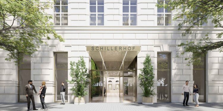 Der Schillerhof im ersten Wiener Gemeindebezirk wird revitalisiert. Bild: ÖBB/Flenreisz